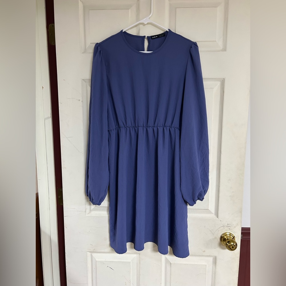 SHEIN Purple Dress.  Size:  8/10